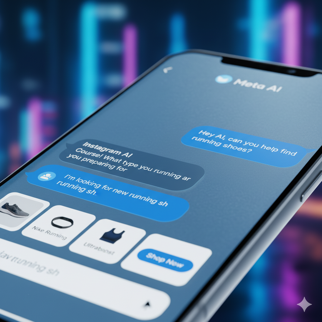 Meta AI chats ads personalization