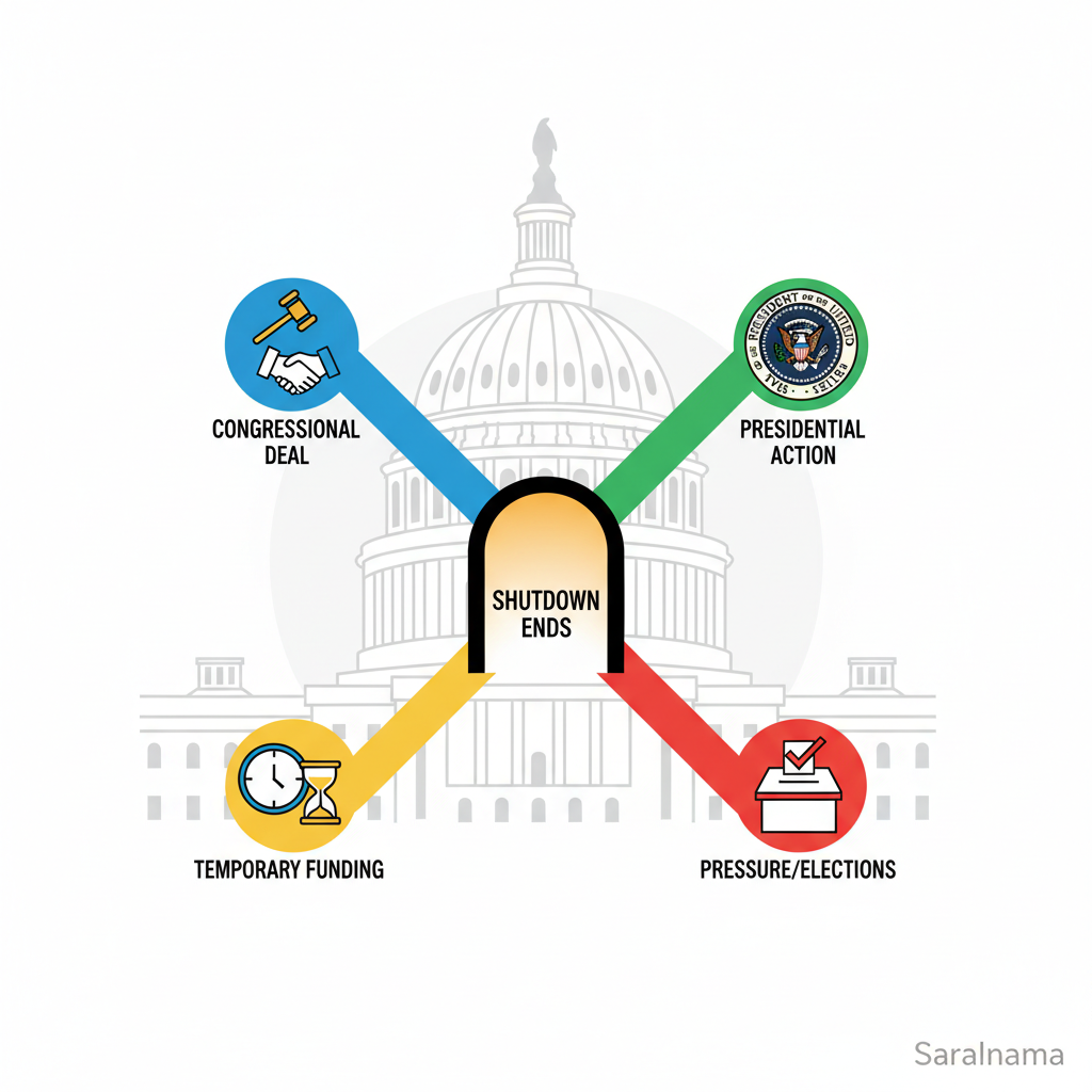 US government shutdown end 1