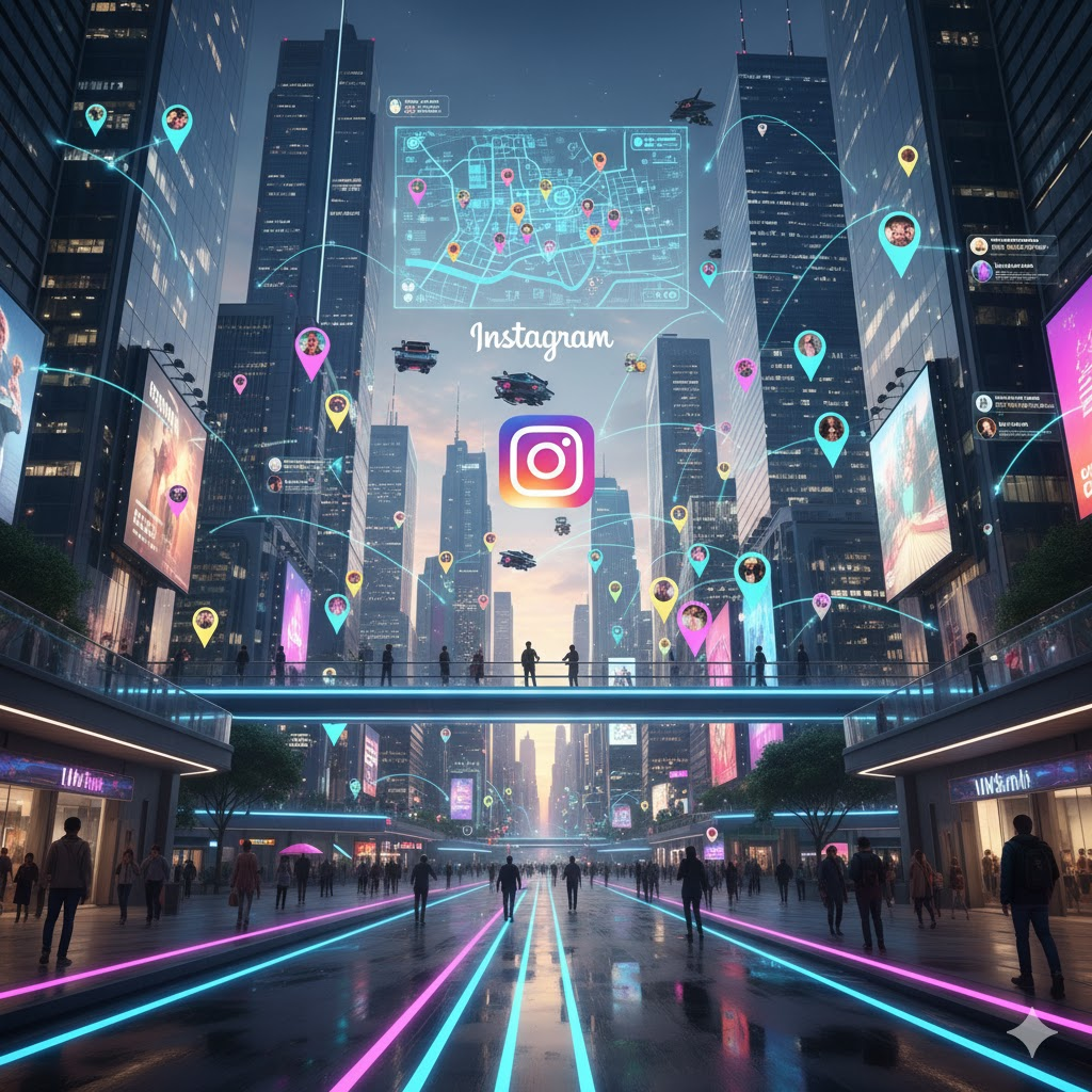 Instagram Map Feature