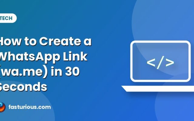 How to Create a WhatsApp Link With a Pre-Filled Message